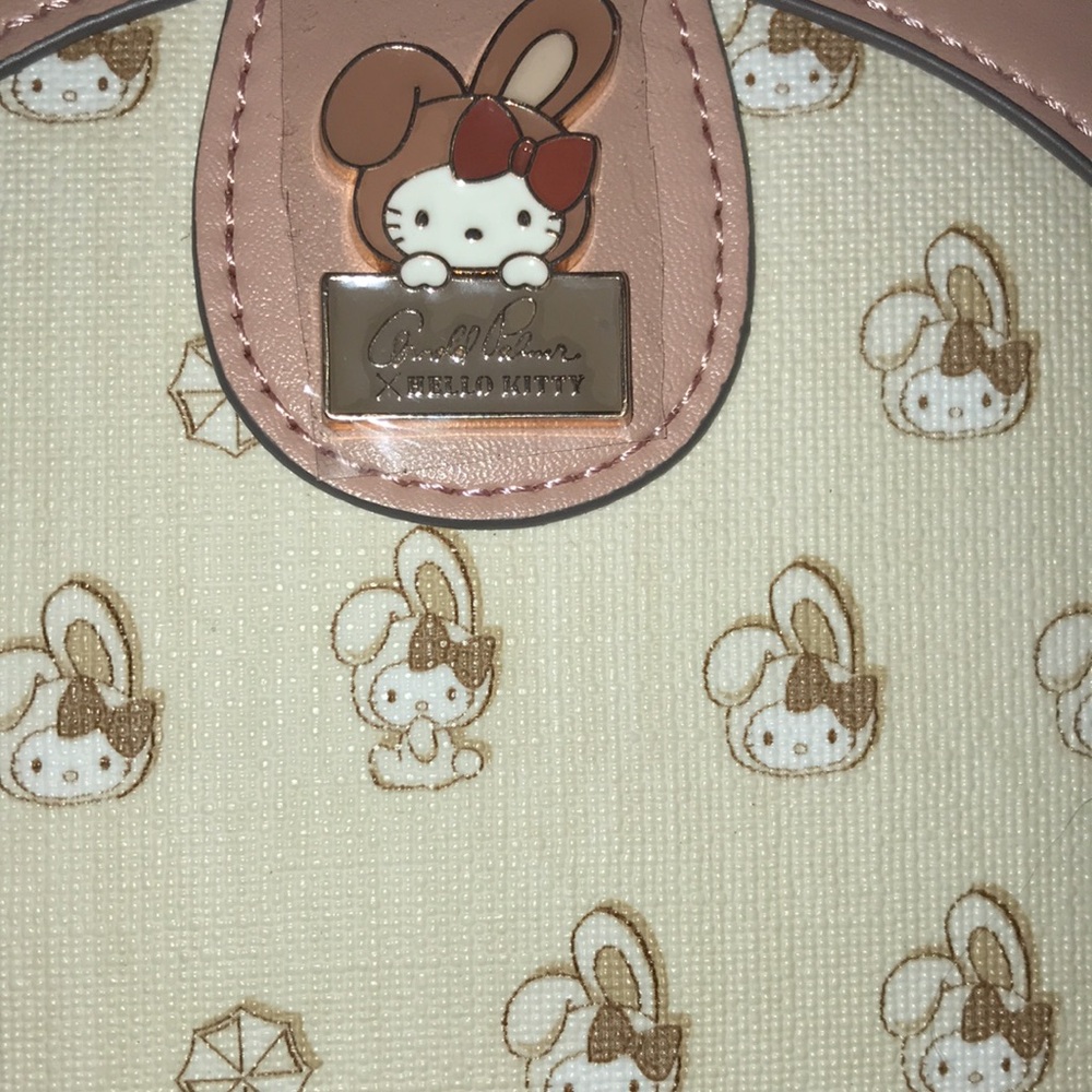 Arnold Palmer X Hello Kitty Alice Rabbit Bucket Crossbody Bag NEW - Picture 10 of 14
